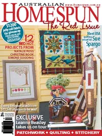 Homespun Cover - The Red Issue